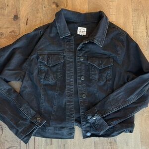Target black jean jacket